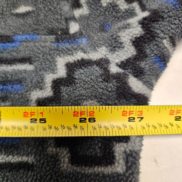 Mens Patagonia Synchilla Aztec Fleece Snap Button Pullover Women Gray Unisex XXL - Picture 14 of 16